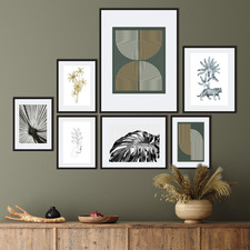 7 Piece Instant Gallery Wall Set
