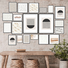20 Piece Instant Gallery Wall Set