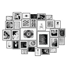 30 Piece Instant Gallery Wall Frame Set