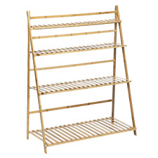 Anori 4 Tier Ladder  Bamboo Planter Stand