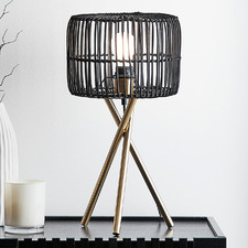 48cm Angelica Rattan Table Lamp