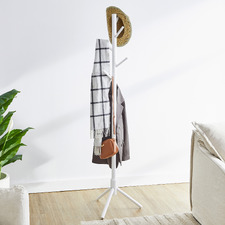 Harlene Rubberwood Coat Rack