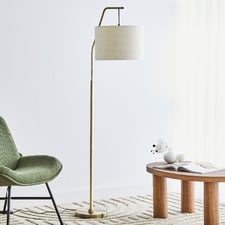 Aneirin Iron Suspended Floor Lamp