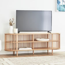 140cm Hollie 4 Shelf Entertainment Unit
