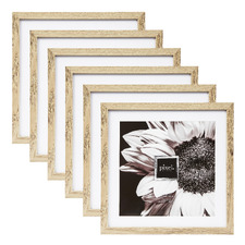 Natural Calla Wood Photo Frames (Set of 6)