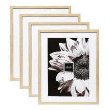 Natural Calla Wood Photo Frames (Set of 4)