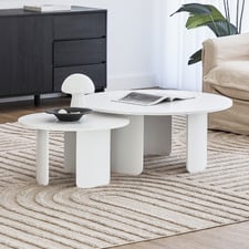 2 Piece Seneca Olmo Coffee Table Set