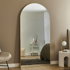 Evie Arch Aluminium Full Length Mirror