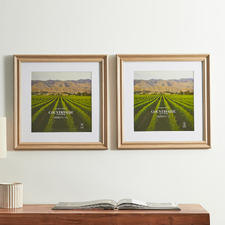 Natural Gareth Wood Photo Frames (Set of 2)