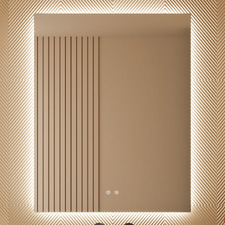Leann Rectangle LED Backlit Mirror