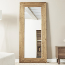 Ahmose Fir Wood Full Length Mirror