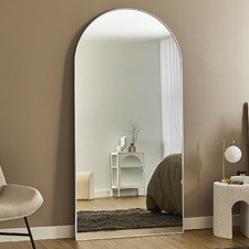 Evie Arch Aluminium Full Length Mirror