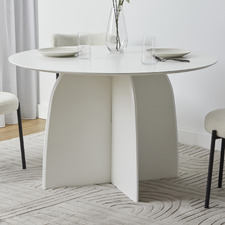 4 Seater White Anya Dining Table