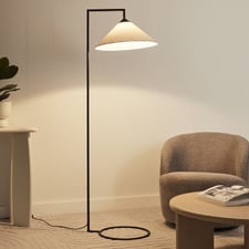 Rubion Black Metal Floor Lamp