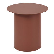 Roger Round Iron Side Table