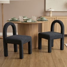 (Set of 2) Yumi Upholstered Dining Chairs