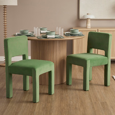 (Set of 2) Terece Velvet Dining Chairs