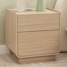 Riley 2 Drawer Bedside Table