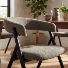 Kaia Chenille Dining Chairs (Set of 2)