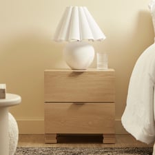 Marco 2 Drawer Bedside Table