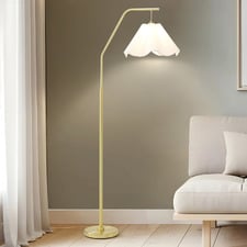Kamryn Wavy Iron Floor Lamp