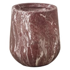 Zaria Marble-Look Planter