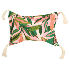 Blush Palm Inflatable Beach Pillow