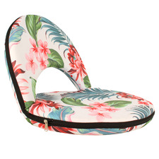 Tropical Petal Foldable Floor Beach Chair