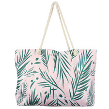 Painted Palms Jumbo Beach Bag