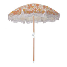 2m Hippie Daisies Luxe Beach Umbrella