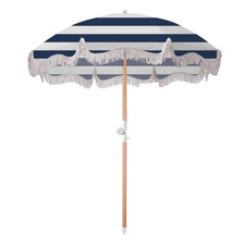 2m Hamptons Fringed Beach Umbrella