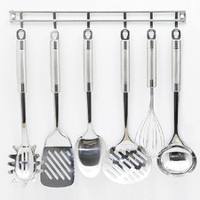 Exquisite Kitchen Utensils & Hanging Rack Set