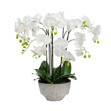 78cm Potted Faux Orchid Plant
