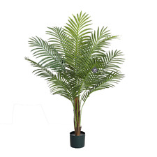 Potted Faux Phoenix Palm Tree