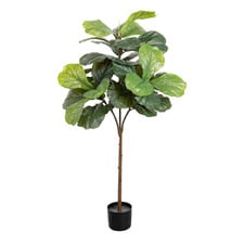 132cm Potted Faux Fiddle Leaf Plant