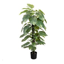 168cm Potted Faux Pothos on Pole