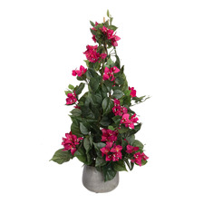 62cm Potted Faux Climbing Bougainvillea