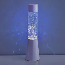 37cm Daytona Colour-Changing Glitter LED Lamp