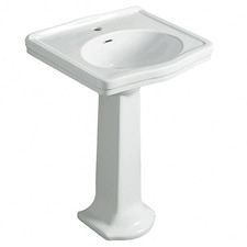Claremont Fireclay Pedestal Basin