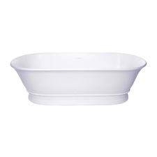 Cambridge Gloss White Solid Surface Freestanding Bath