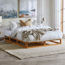 Natural Kendall Queen Bed Base