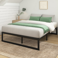 Black Beier Metal Bed Base