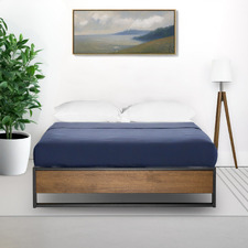 Harmony H35cm Metal & Wood Bed Base