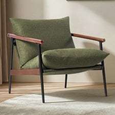 Primrose Rubberwood Accent Chair