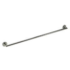 Symphony Polished Chrome Stainless Steel Single Bar Towel Rail
