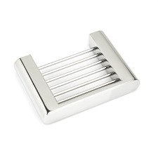 Fluid Stainless Steel Soap Basket Dish
