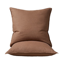 Ravello French Linen European Pillowcases (Set of 2)