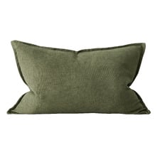 Fiore Rectangular Linen-Blend Cushion