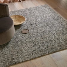Shale Marceau Hand-Loomed Wool-Blend Rug