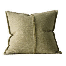 Adela Square Cotton & Linen Cushion
